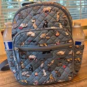 Vera Bradley Cat’s Meow Quilted Mini Backpack